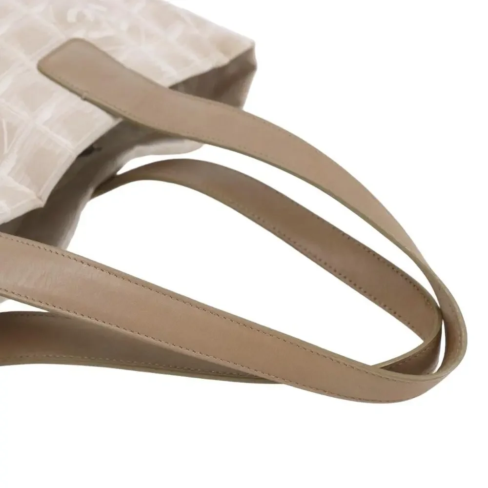 Chanel Nylon New Travel Line Tote Bag Beige